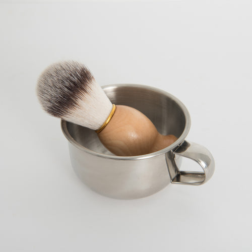 Men's Wet Shaving Brush, Mug and Shaving soap combo kit